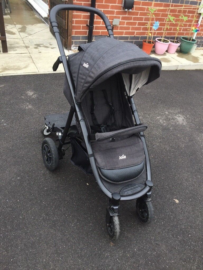 tan leather pram